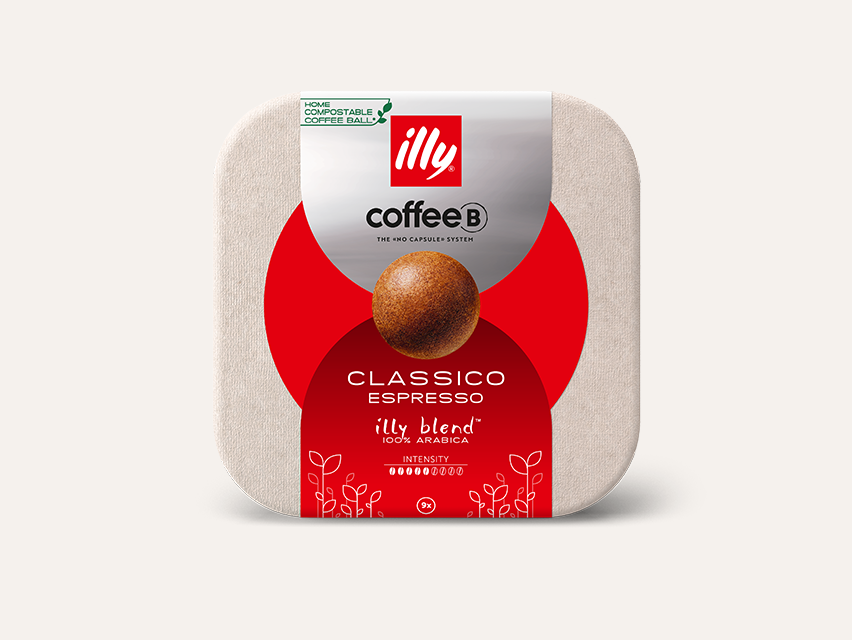 Classico Espresso Coffee Balls by illy – elegant velvety