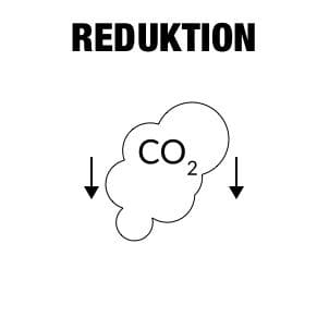 Icona: riduzione di CO2