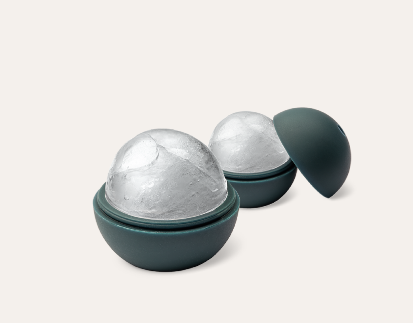 CoffeeB Moule à glaçon rond lot de 2