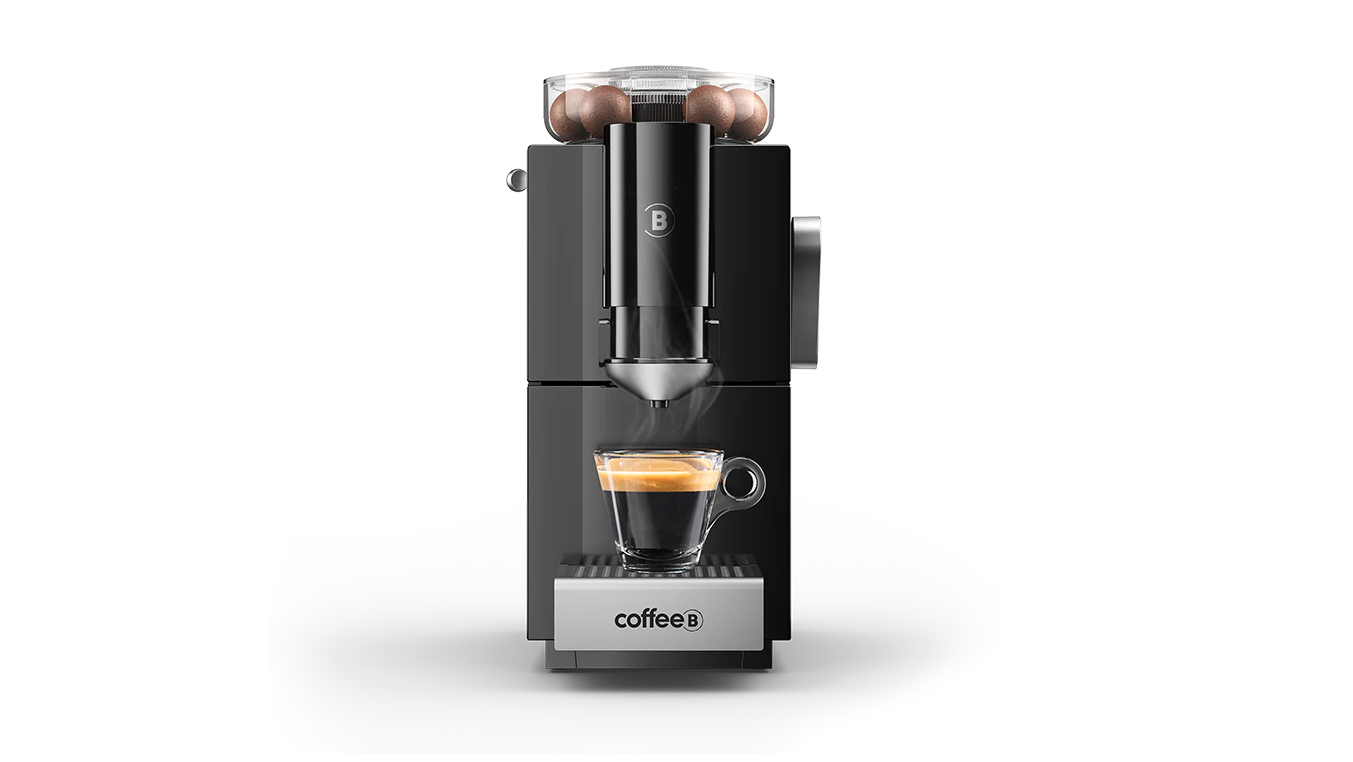 Cosmos Kaffeemaschine in schwarz